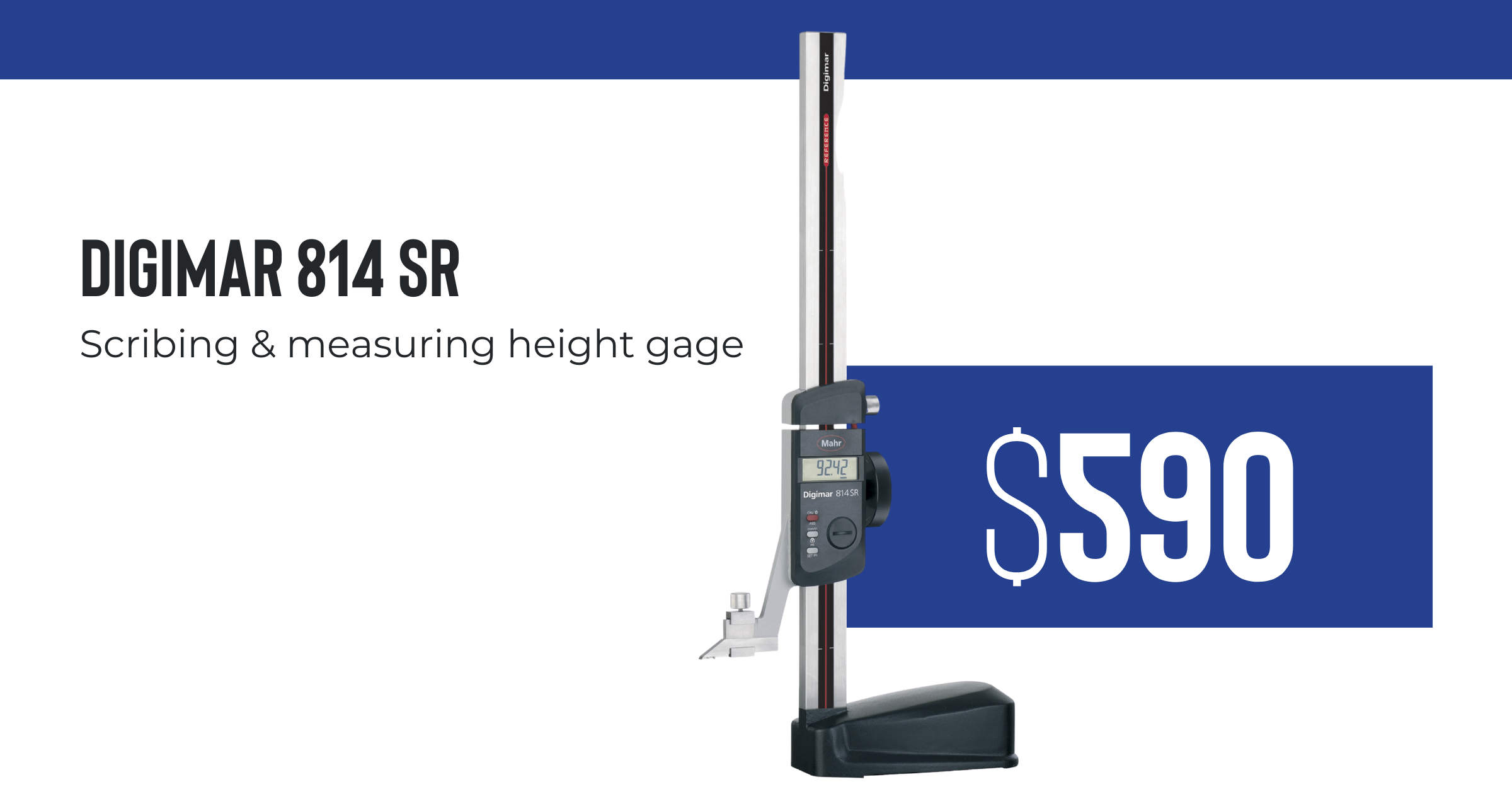 MAHR NOVEMBER SPECIAL Digimar 814 SR Precision Gage Co. Metrology